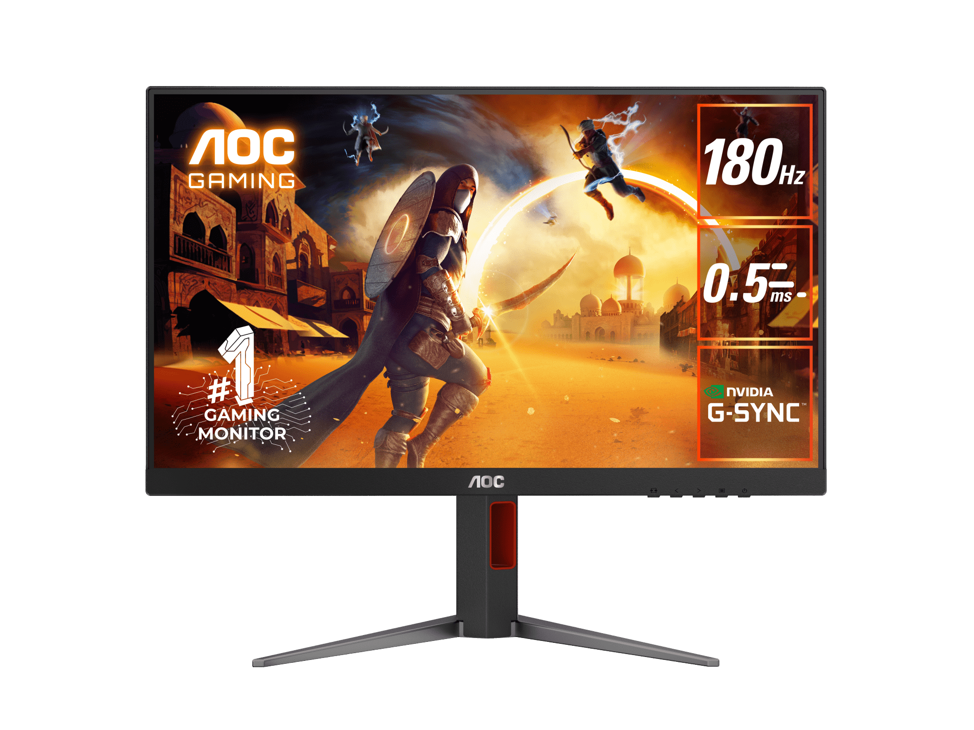AOC 24G4 23.8 inch 180Hz 0.5ms Fast IPS Gaming Monitor AOC 24G4 23.8 inch 180Hz 0.5ms Fast IPS Gaming Monitor